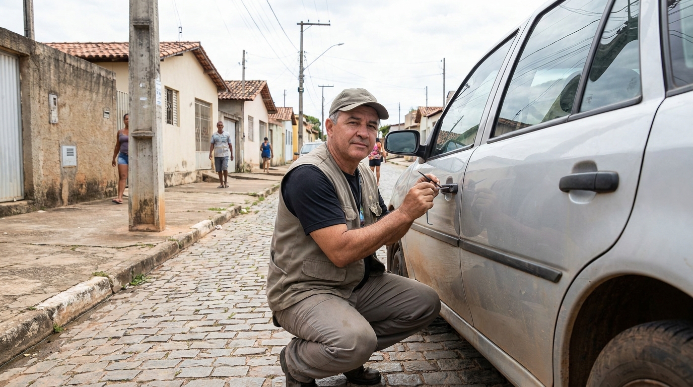 Abertura de carros profissional em Bandeiras, Anápolis‑GO