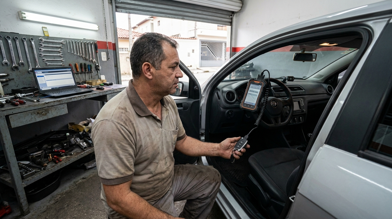 Reparo de placa no Jardim Girassol, Hortolândia‑SP