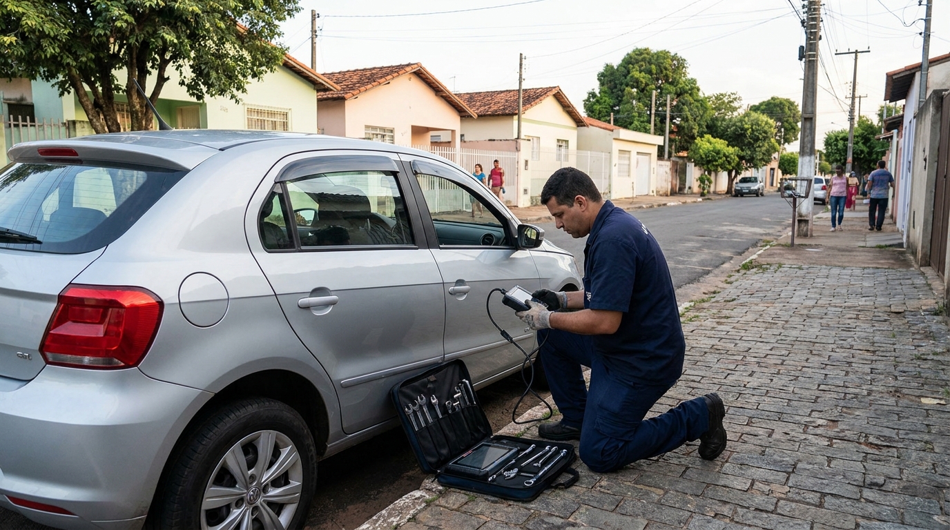 Chaveiro automotivo profissional no Setor Bougainville, Anápolis‑GO