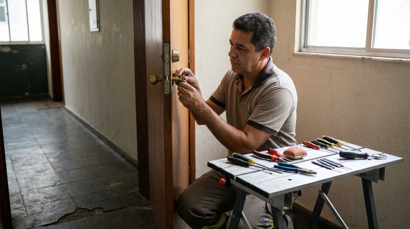 Troca de Segredo Chave Residencial na Pajuçara, Natal‑RN